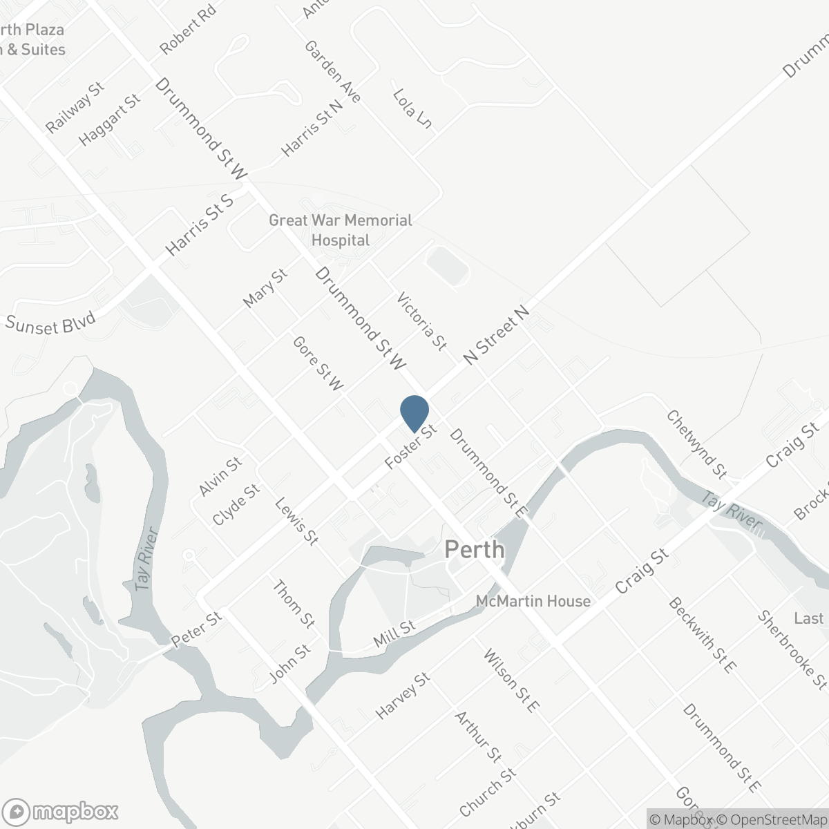 26 NORTH STREET, Perth, Ontario K7H 2S7